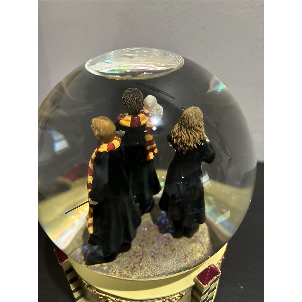 Harry Potter Trio San Francisco Music Box Waterglobe Hermione Ron "Hedwigs Theme - Picture 6 of 17